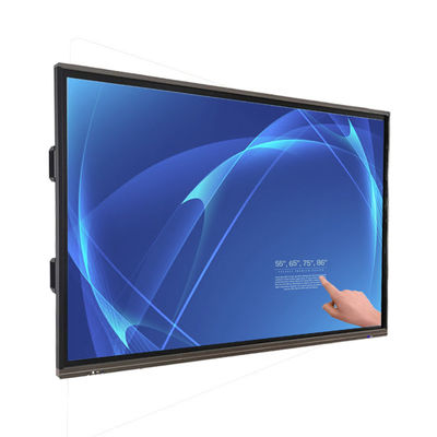 Tableau blanc interactif d'affichage à cristaux liquides 75 86 98 pouces d'OS d'Android d'écran de 4K pour l'éducation