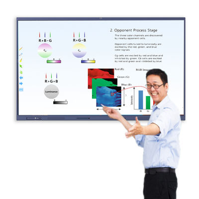 Tableau blanc interactif éducatif avec écran LED/LCD Android 11.0/12.0 OS 2 haut-parleurs 15 W/20 W